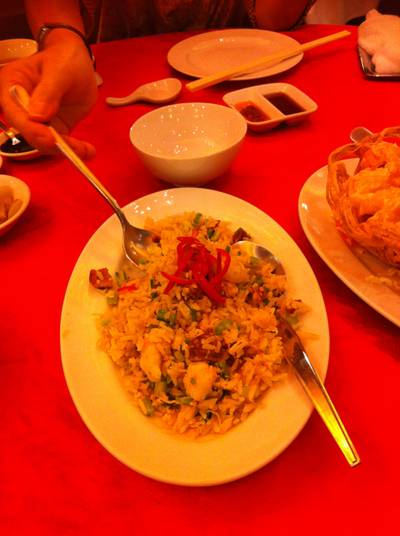 ข้าวผัดหยางโจว ที่ ร้านอาหาร Jasmine