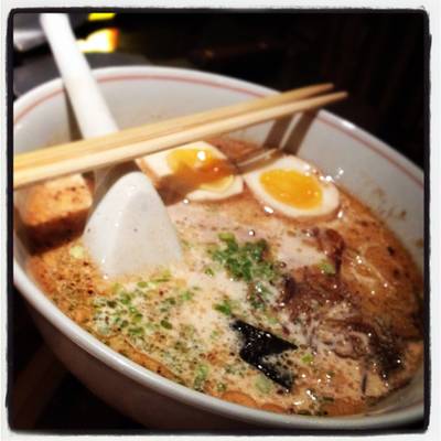 Ramen อร่อยๆจาก Tetsumen ที่ ร้านอาหาร AI Japanese Village The Nine Rama 9