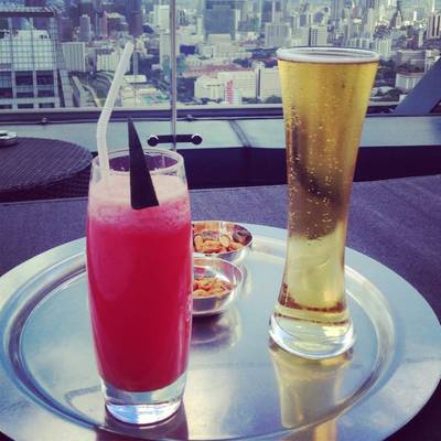 Cocktail & Beer ที่ ร้านอาหาร Red Sky