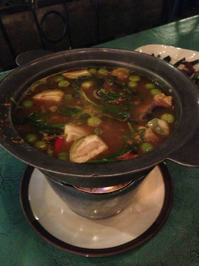 แกงป่าปลาดุ ที่ ร้านอาหาร ครัวระเบียงน้ำ