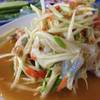 ตำปูม้า..100฿ ที่ ร้านอาหาร ร้านลุงใหญ่