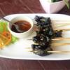 หมูย่างใบชะพลู ที่ ร้านอาหาร เฮือนธารา