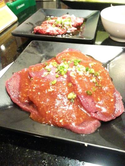 ตับ ที่ ร้านอาหาร Aka Ushi สาขาเมเจอร์รัชโยธิน