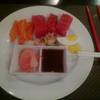 sashimi ที่ ร้านอาหาร Maison Chin