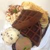 Rambo Waffle 👍 ที่ ร้านอาหาร iberry Cafe Avenue รัชโยธิน