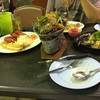 สเต็กไก่แซ่บ. แกวส้มแป๊ะซะ. ออส่วน ข้าวผัดหมูแฮม ที่ ร้านอาหาร สเต็กสามย่าน (ทูเดย์ สเต็ก)