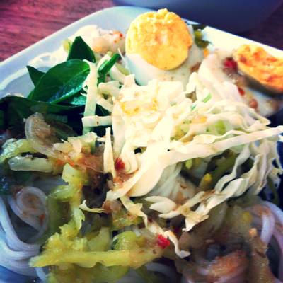น้ำยาป่า สุโค่ยยยยยย.. ที่ ร้านอาหาร ขนมจีนเทวดา & สเต็ก พระราม 2