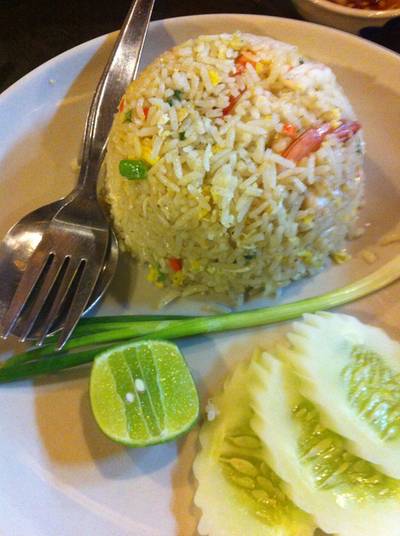 ข้าวผัดกุ้ง ที่ ร้านอาหาร ก๋วยเตี๋ยวไข่ย้อนยุค Central Bangna ข้าวผัดกุ้ง ที่ ร้านอาหาร ก๋วยเตี๋ยวไข่ย้อนยุค Central Bangna