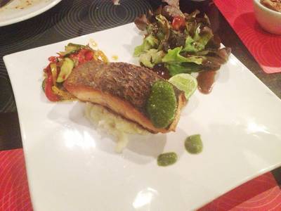 Salmon Streak ที่ ร้านอาหาร N'Grill Brazilian Bistro