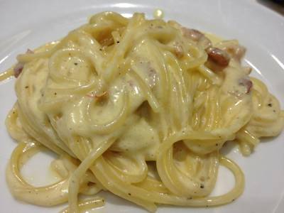 คาโบนาร่า เด็ดสุด ห้ามพลาด ที่ ร้านอาหาร Gustoso Tasty Italian Restaurant