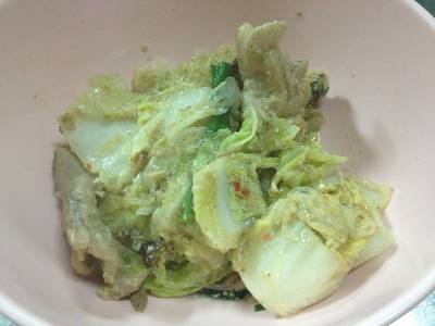 สุกี้แห้งหมู+เนื้อ (70.-) ที่ ร้านอาหาร เอลวิส สุกี้ (ฮะเซ่งฮวด) ซอยยศเส