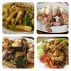 กรรเชียงปูและกุ้งกระเทียมอร่อยน้า ที่ ร้านอาหาร ร้านปากคลอง