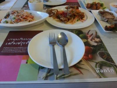 ส้มตำดอกรัก...รักเลย ที่ ร้านอาหาร ส้มตำดอกรัก The Circle