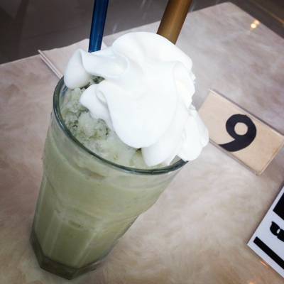 Matcha Green Tea With Azuki ที่ ร้านอาหาร Phuket Tea Station