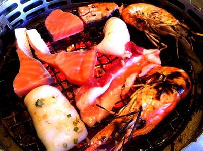 ยั่วน้ำลาย ที่ ร้านอาหาร King Kong Yakiniku Buffet หลังสวน