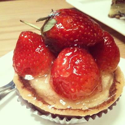 Strawberry Tart ที่ ร้านอาหาร บ้านหญิง Terminal 21