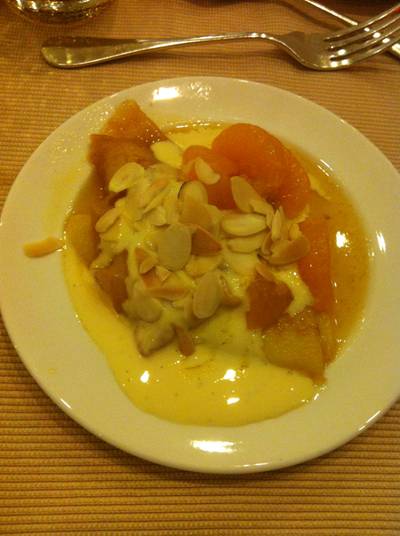 เคปส้มของโปรด ที่ ร้านอาหาร The World Centara Grand Hotel