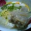โจ๊กพิเศษ หมูปั้นก้อน รสหอมเด็ด ที่ ร้านอาหาร โจ๊กปริ๊นซ์