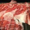 เนื้อบางทะลุจาน ที่ ร้านอาหาร Nobu Shabu & Grill CDC