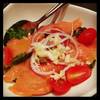 Smoke Salmon Salad ที่ ร้านอาหาร Capri K-Village