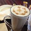 คาลาเมลลาเต้แนะนำให้ลองครับ ที่ ร้านอาหาร ร้านกาแฟ นรสิงห์ ณ วังพญาไท