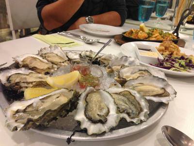 ร้านอาหาร the oyster bar