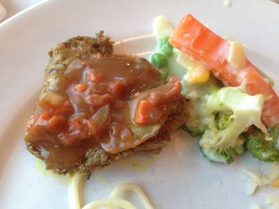 Pepper Steak ที่ ร้านอาหาร Sky Lounge Baiyoke 1