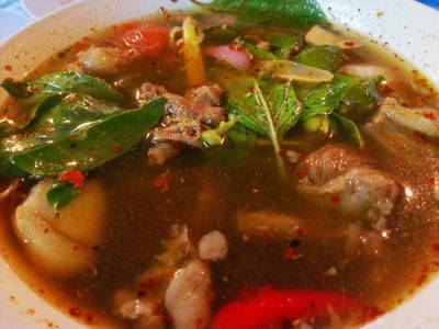 ต้มแซ่บเนื้อตุ๋น ที่ ร้านอาหาร เปียอู๋โภชนา