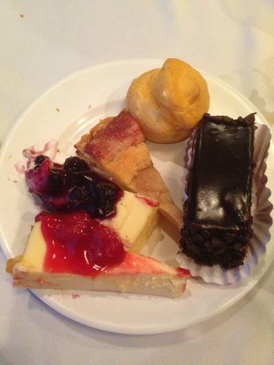 Dessert ที่ ร้านอาหาร Sky Lounge Baiyoke 1