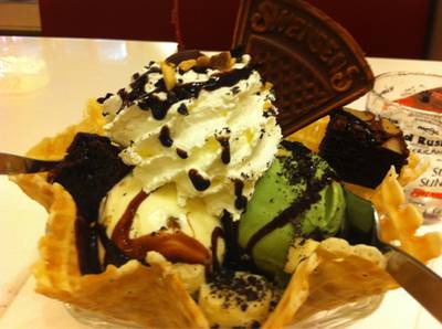 ร้อนๆ แบบนี้นะ... ใช่เลยย ที่ ร้านอาหาร Swensens เซ็นทรัลปิ่นเกล้า ชั้น 1