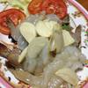 กุ้งแช่น้ำปลา ที่ ร้านอาหาร ครัวเจ๊อ่วย