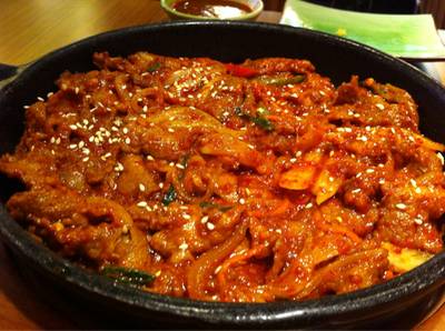 หมูผัดซอส ที่ ร้านอาหาร Tudari Siam Paragon