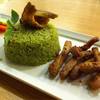 ข้าวผัดเขียวหวานปลาสลิด หมูแดดเดียว ที่ ร้านอาหาร The Terrace ลาดพร้าว
