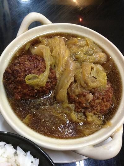 หัวสิงโต ที่ ร้านอาหาร Ting Tai Fu