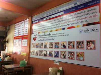 บรรยากาศในร้าน ที่ ร้านอาหาร เชลล์ไม่เคยชิม บรรยากาศในร้าน ที่ ร้านอาหาร เชลล์ไม่เคยชิม
