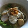 ก๋วยเตี๋ยวเครื่องปลารวม ที่ ร้านอาหาร เชลล์ไม่เคยชิม