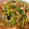 ต้มเป็ดใบมะขามอ่อน ที่ ร้านอาหาร ร้านน้อยลาบเป็ด