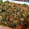ลาบเป็ด ที่ ร้านอาหาร ร้านน้อยลาบเป็ด