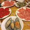 หอยแมงภู่ เนื้อสัน หมู ที่ ร้านอาหาร บอยโพนยางคำ รัชดา36
