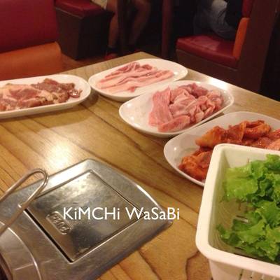หมูๆ ที่ ร้านอาหาร Kwang Han Roo
