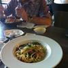 เมนูประจำที่มักสั่งกิน สปาเกตตี้กระเทียมเบคอน อร่อยถูกปาก ที่ ร้านอาหาร At Bua