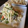 ตำซั่วปู ที่ ร้านอาหาร บ้านส้มตำ ซอยศรีเวียง