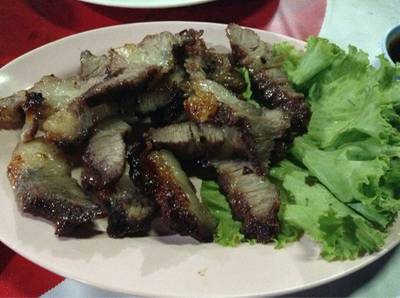 ร้านอาหาร ต่ายเมี่ยงปลาเผา