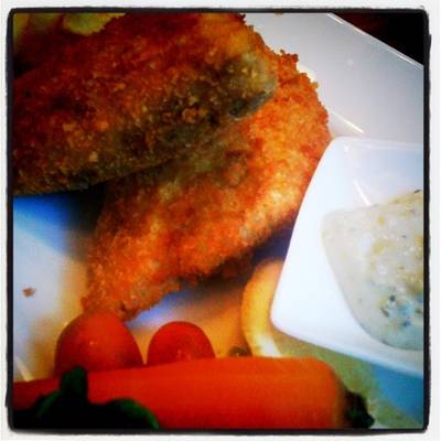 fish&chips ที่ ร้านอาหาร Made My Day fish&chips ที่ ร้านอาหาร Made My Day