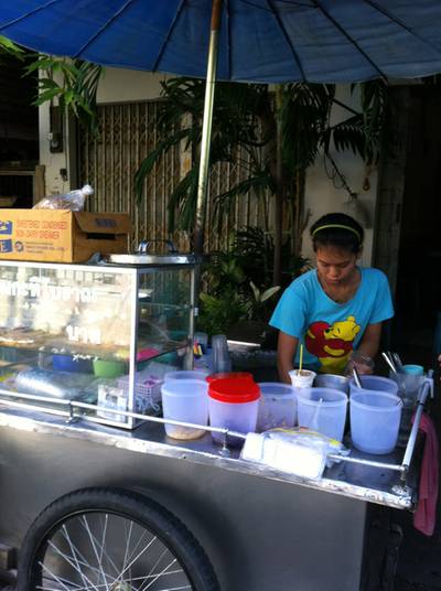 ร้านอาหาร พรชัยไอติมกะทิสด