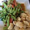 ตำถั่วปูปลาร้า ที่ ร้านอาหาร บ้านส้มตำ ซอยศรีเวียง
