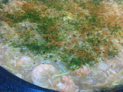 Monjya Yaki ที่ ร้านอาหาร Don Don