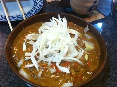 อุด้งแกงกระหรี่ เหนียวนุ่มอร่อย ที่ ร้านอาหาร Don Don
