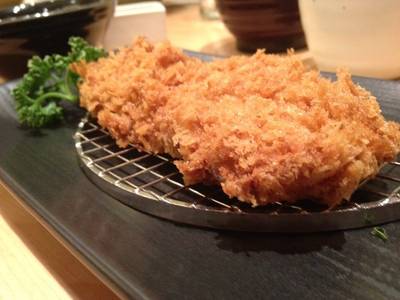 หมูทอดแป้งกรอบมากกกกกกก ที่ ร้านอาหาร Saboten Central World