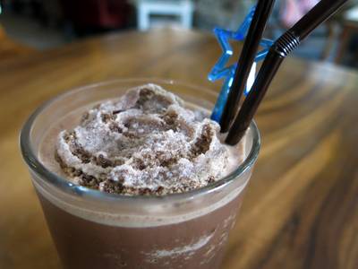 ช็อคโกแลตปั่น  ที่ ร้านอาหาร JC Coffee Gallery